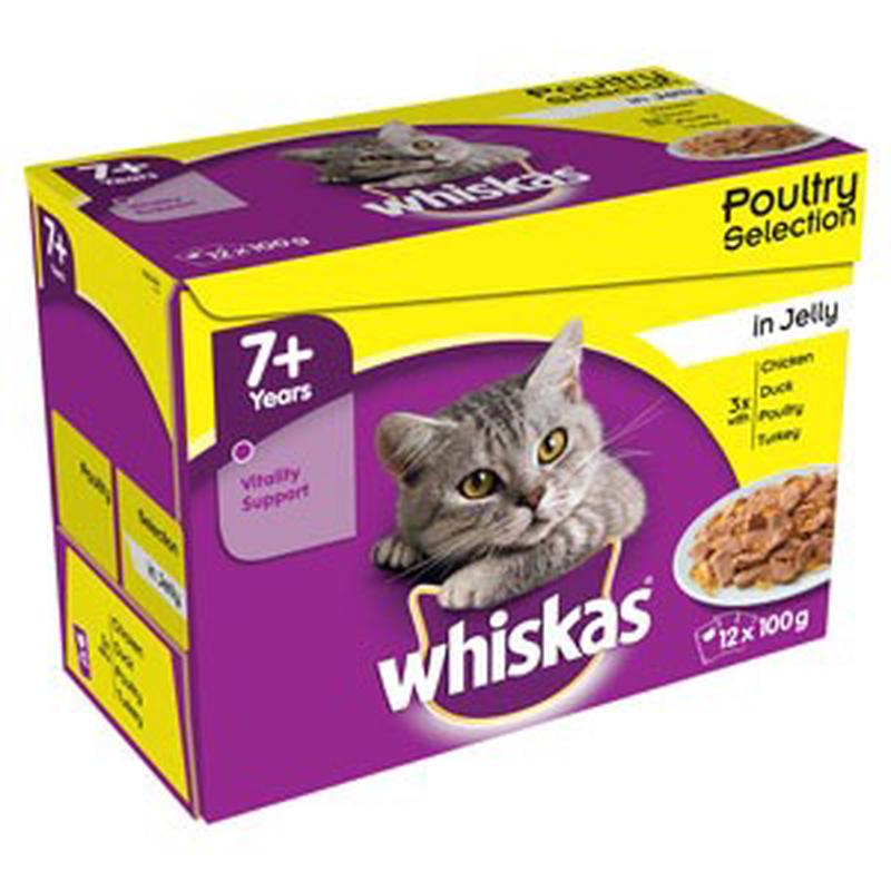 Whiskas SENIOR 7+ POULTRY IN GRAVY