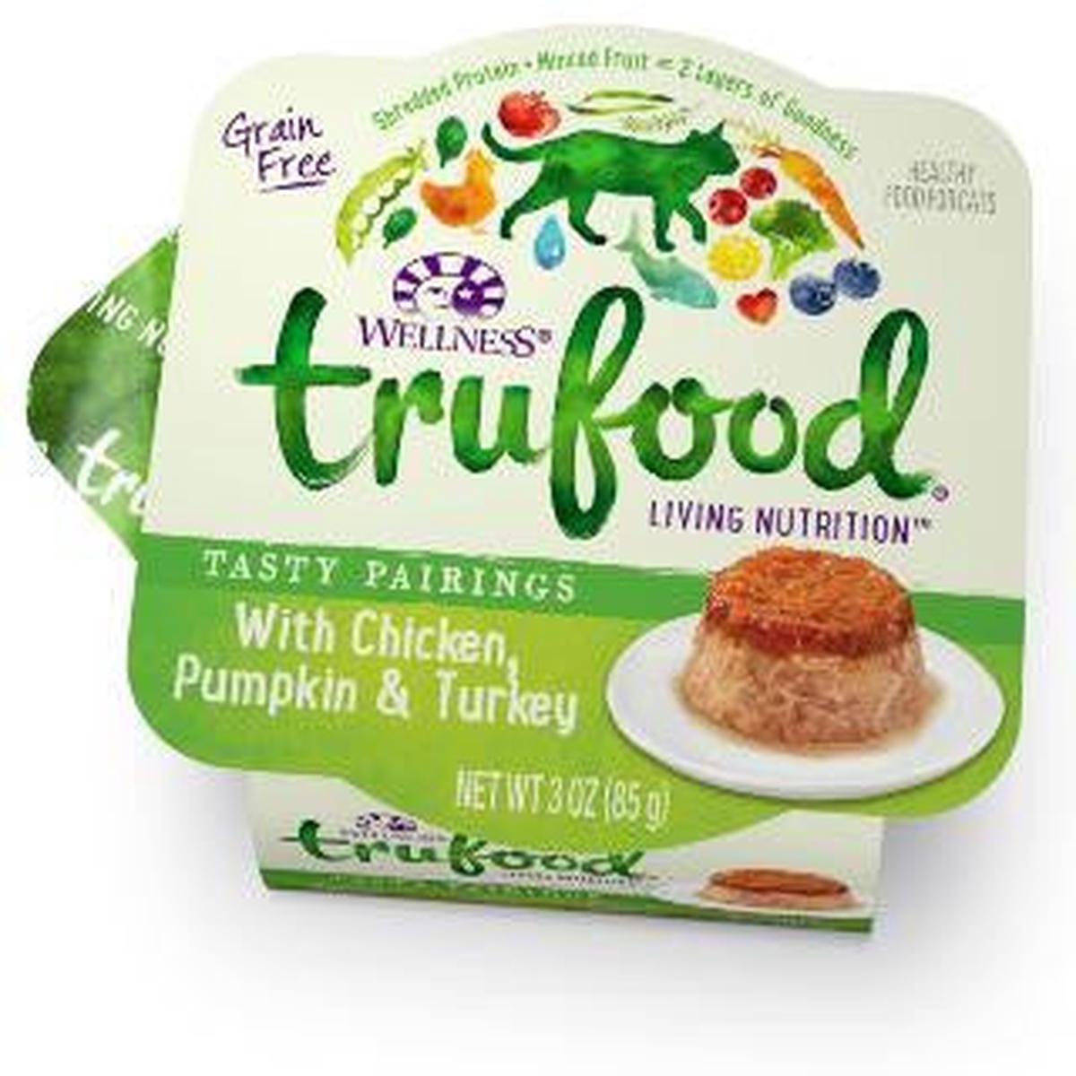 Wellness TruFood Tasty Pairings Wet Cat With Chicken, Pumpkin & Turkey 24-3Z