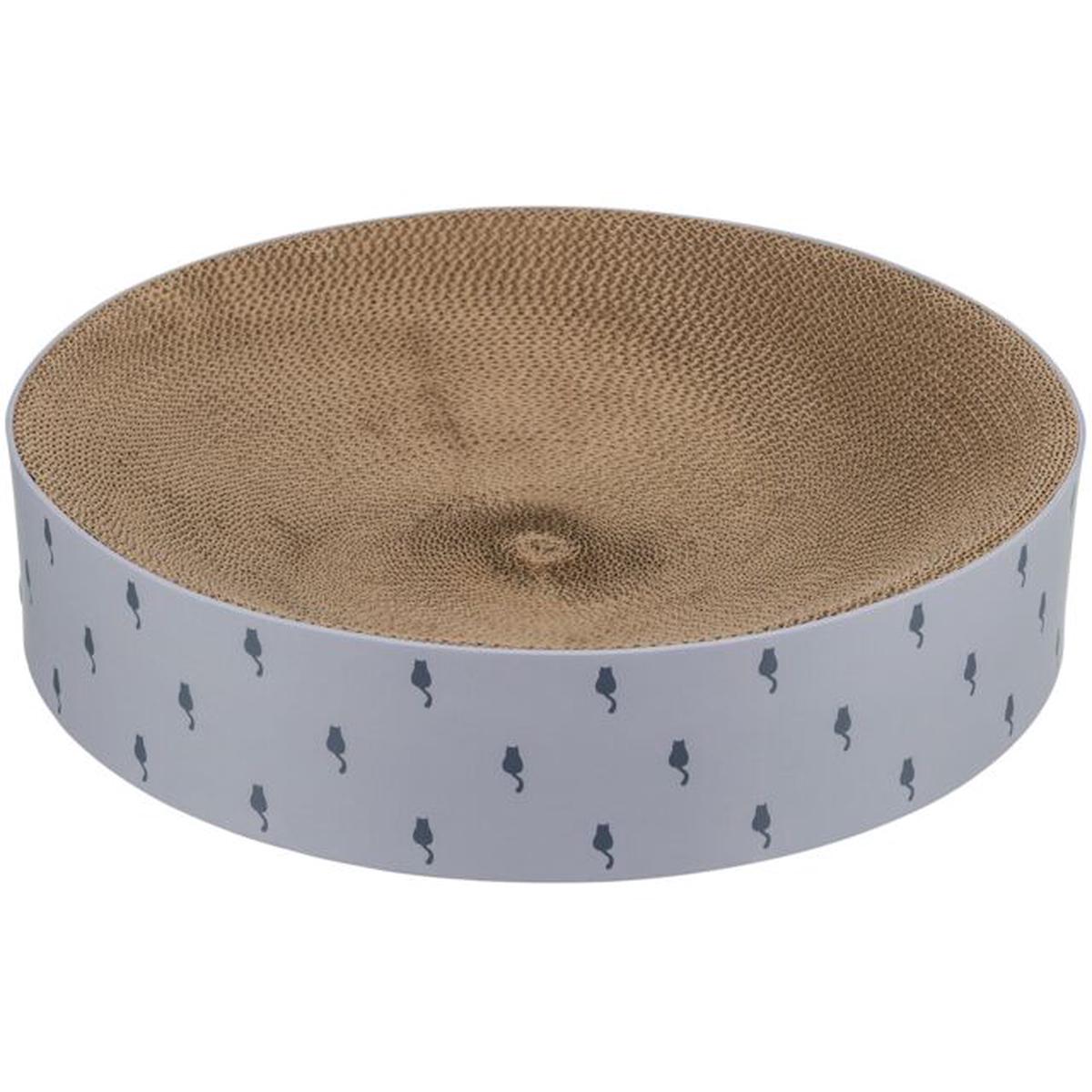 48014 Lilly scratching bed cardboard catnip, 45 X 10 cm, light lilac