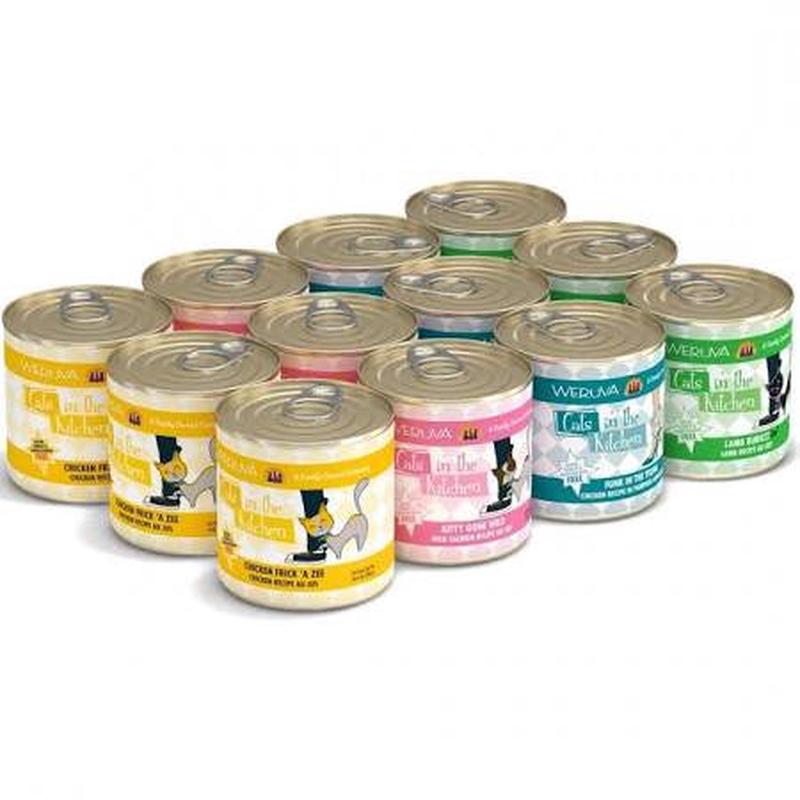 Weruva Cats In The Kitchen Grain Free Kitchen Cuties Variety Pack Canned Cat Food-6-oz, Case Of 24-{L+x} - Default Title