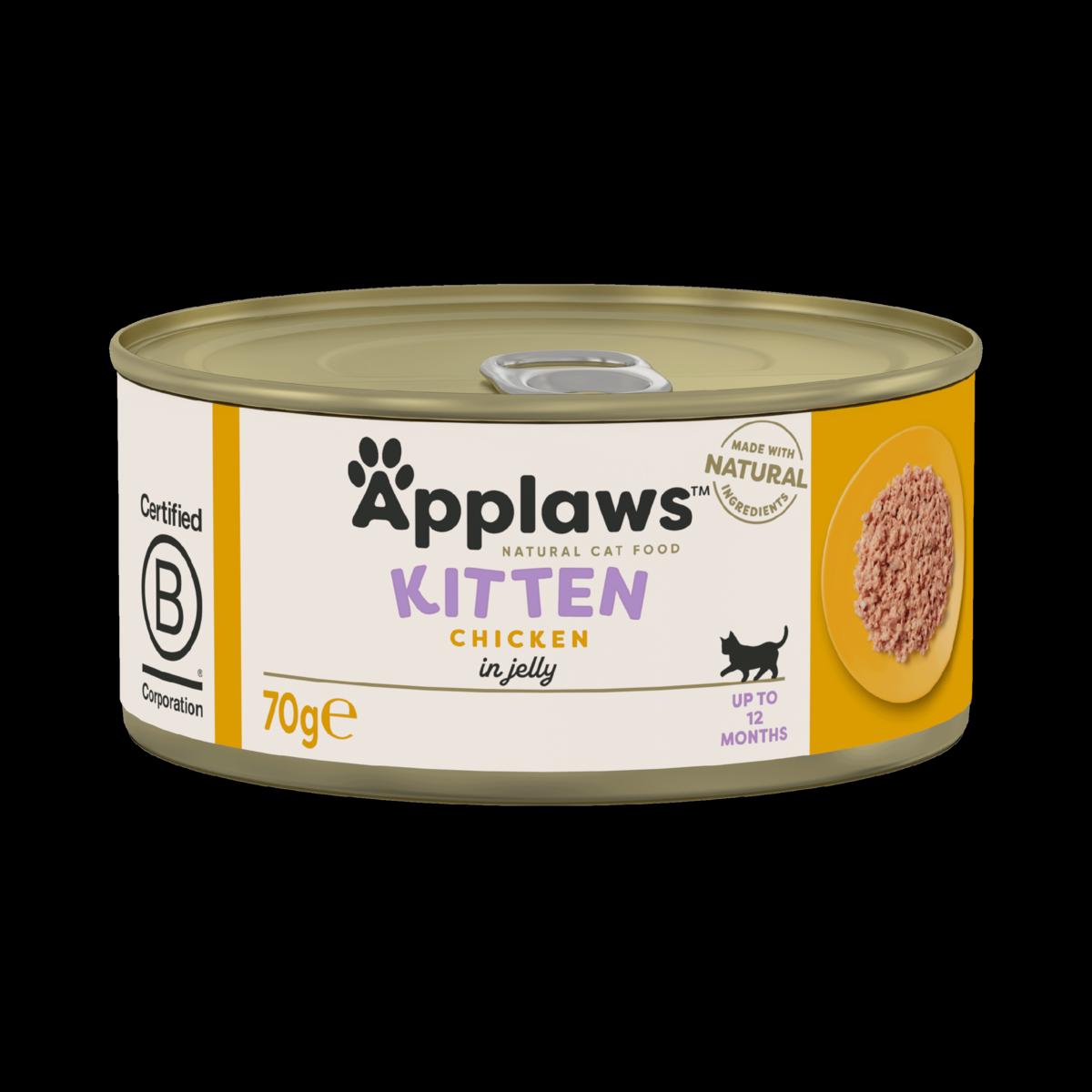 Applaws Cat - Jelly Tin Kitten Chicken 70g