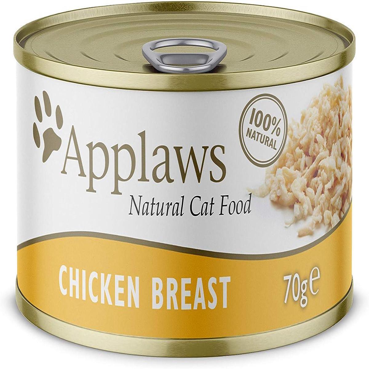 Applaws Chicken Breast Cat Gravy Can Wet Food 70G-1TinAdultCatWetFood