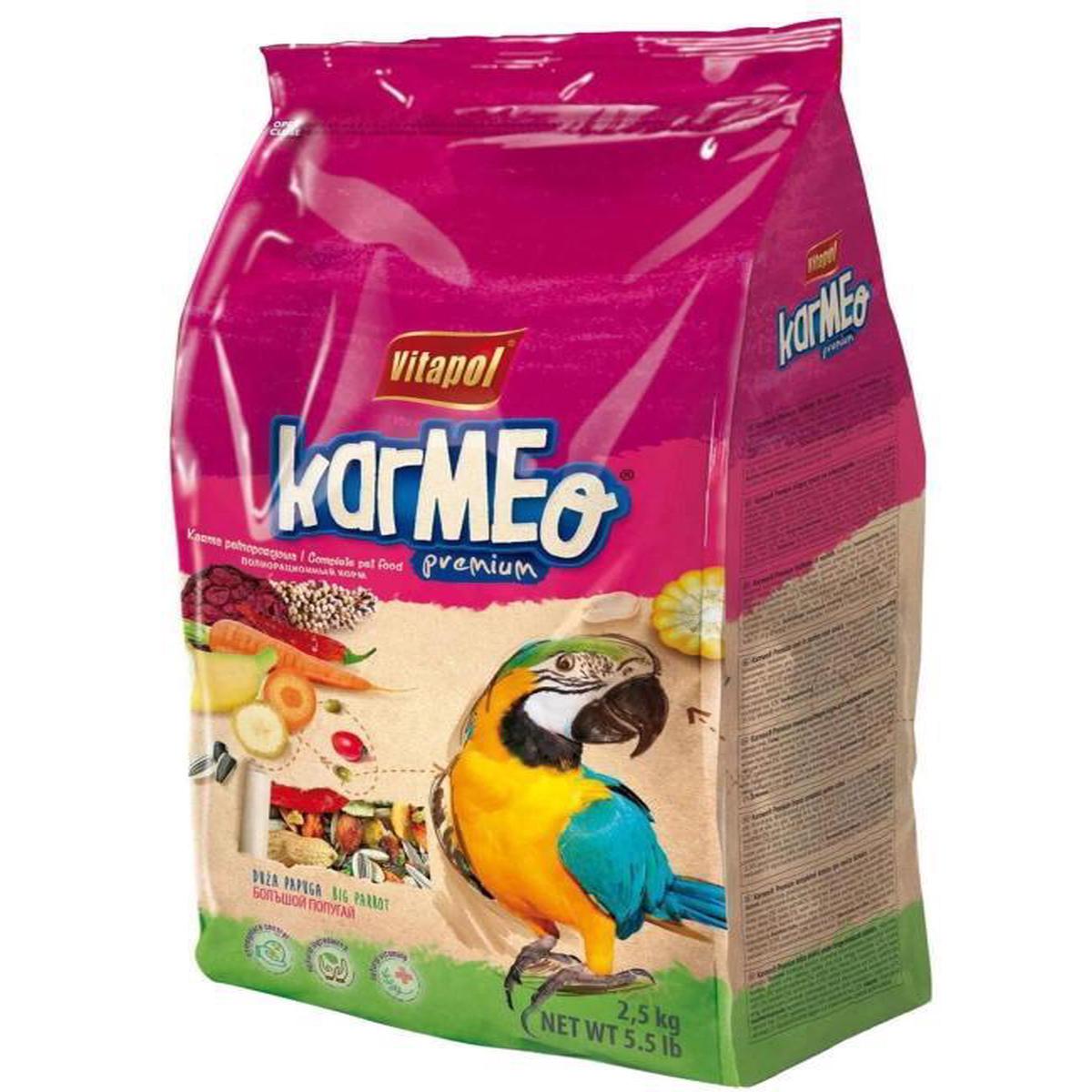 Vitapol Karmeo Premium Big Parrot Food 900GAllBirdFood