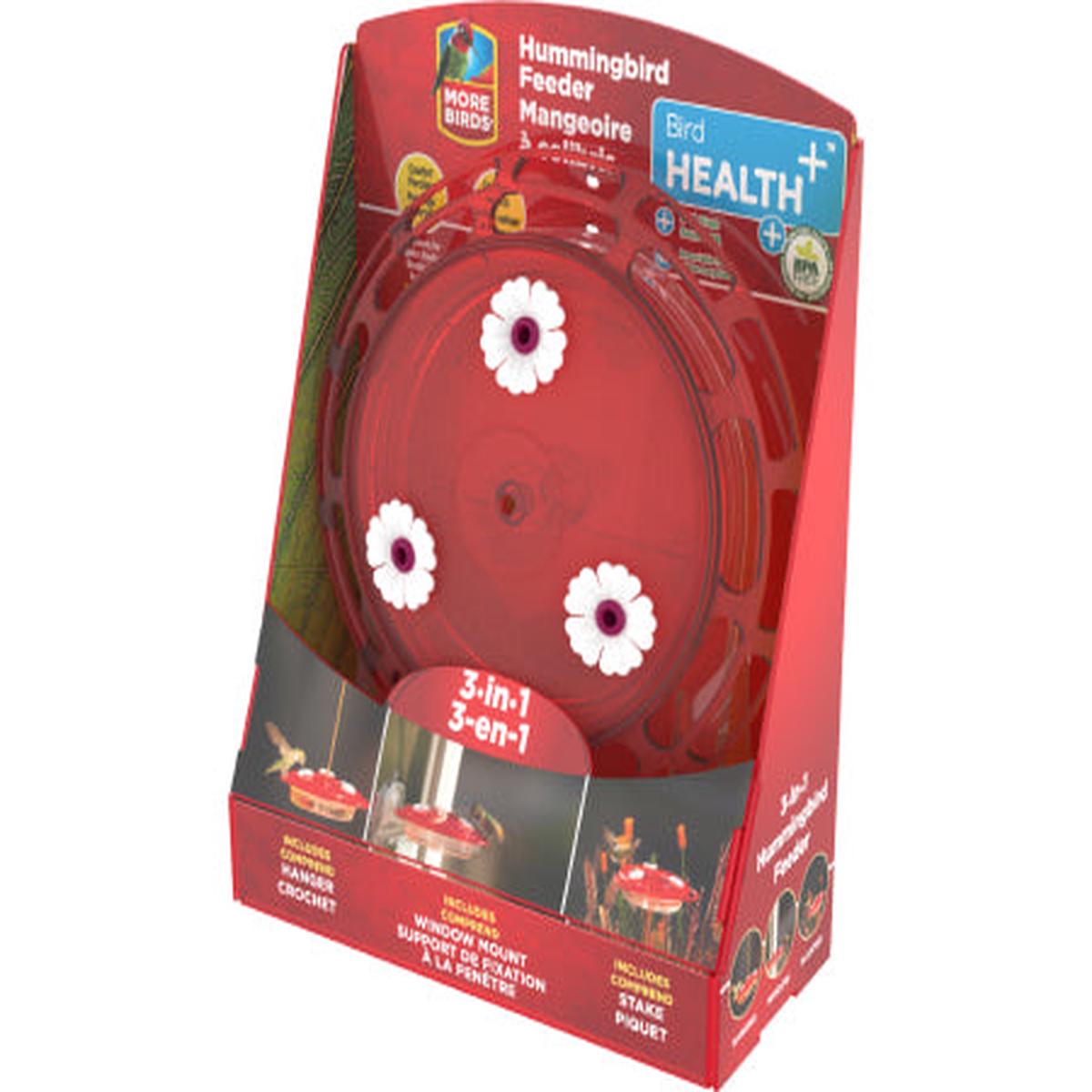 3-in-1 Hummingbird Feeder