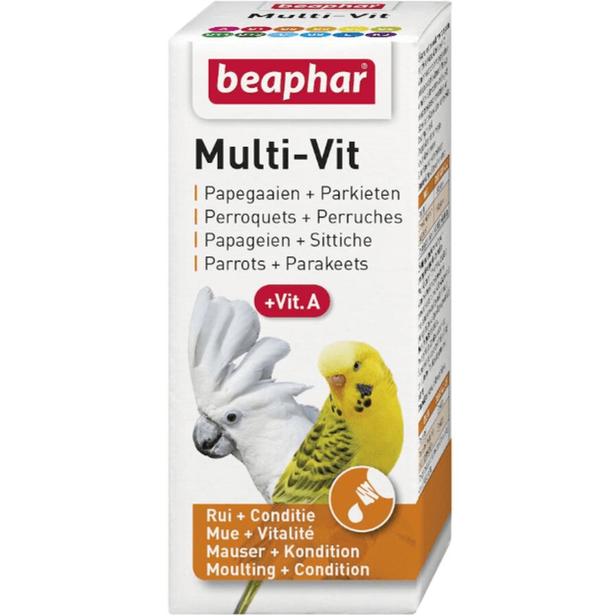 Beaphar Multi Vitamin Liquid Parrot 20ml