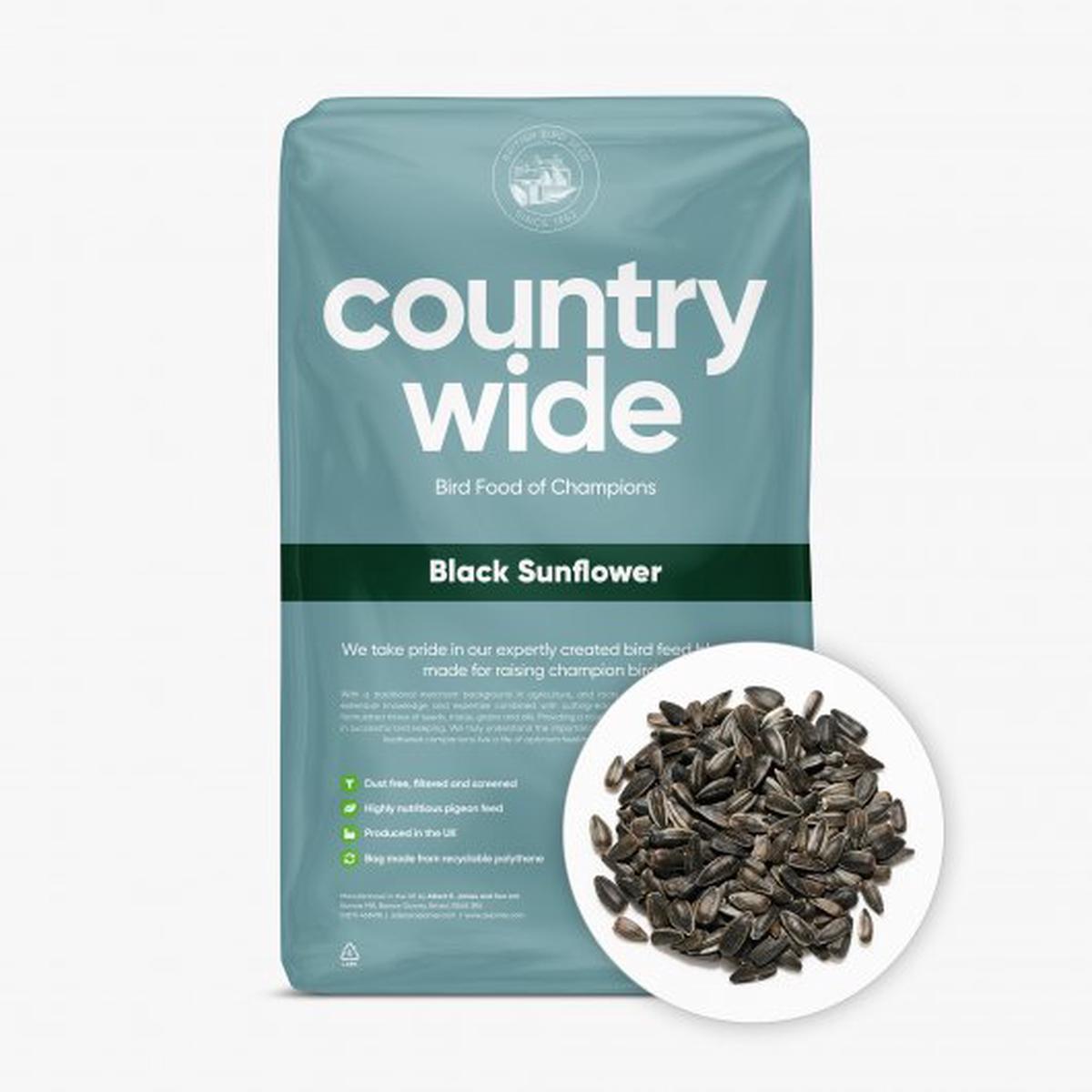 COUNTRY WIDE Black Sunflower Seed 13kg