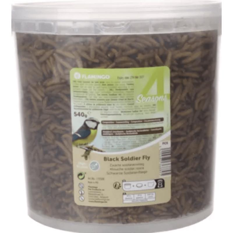 Flamingo 4 Seasons Dried Larvae Bucket 540gr