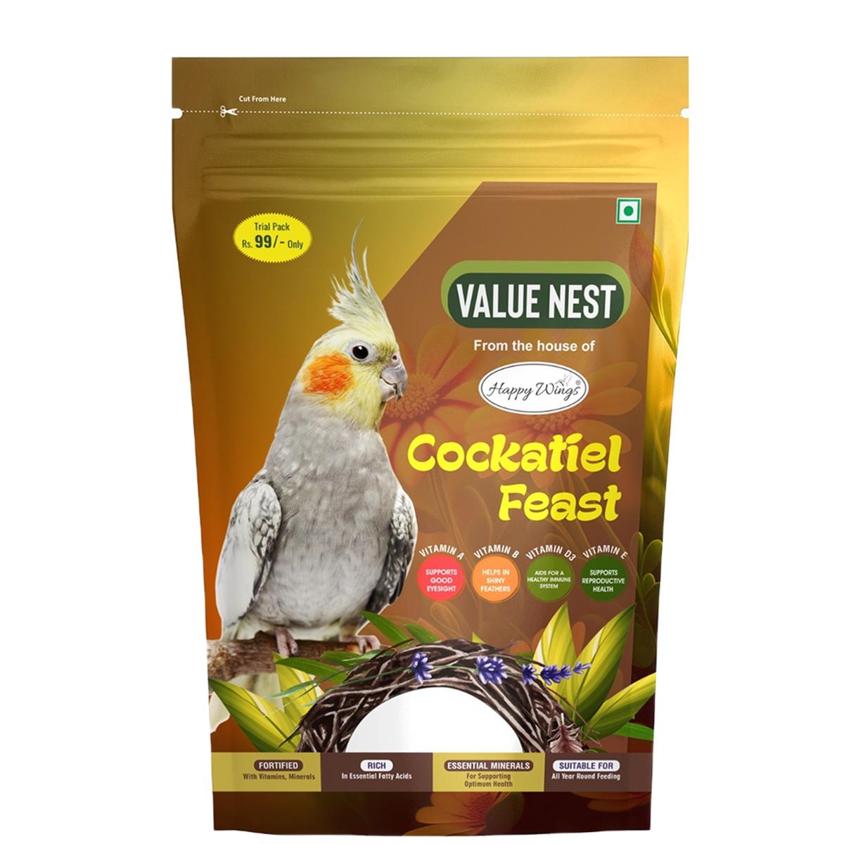 Value Nest Cocktiel Feast Bird Food