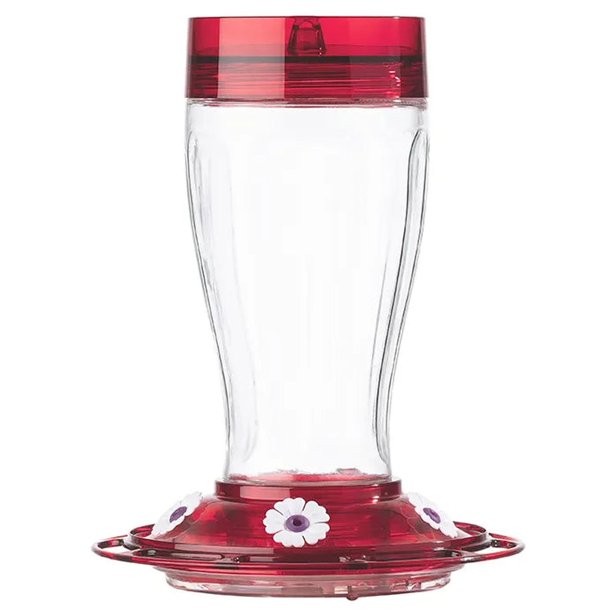 Big Gulp Glass Hummingbird Feeder with Ant Moat