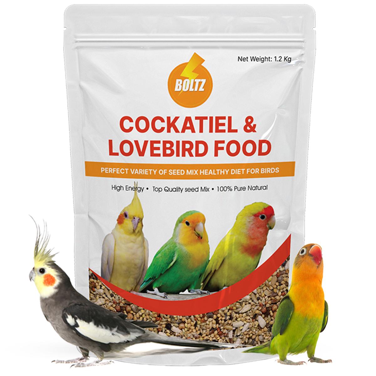 Boltz Mixed Seeds Adult Bird Food for Cockatiel and Lovebirds