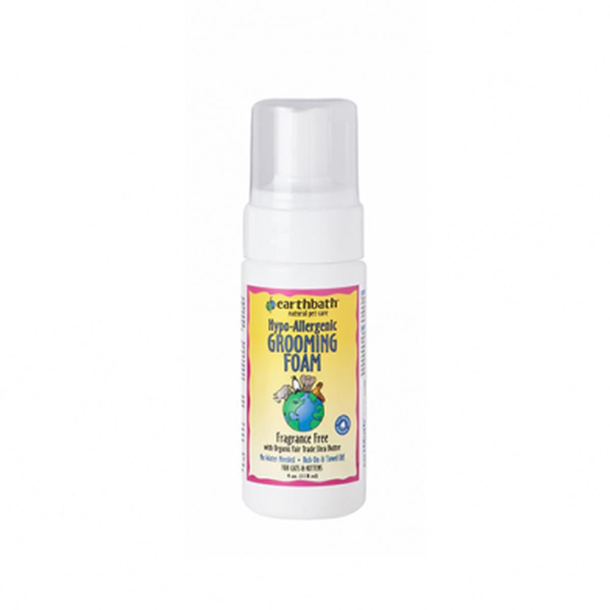 EARTHBATH FOAMING SHAMPOO FOR CATS HYPO-ALLERGENIC 4 OZ