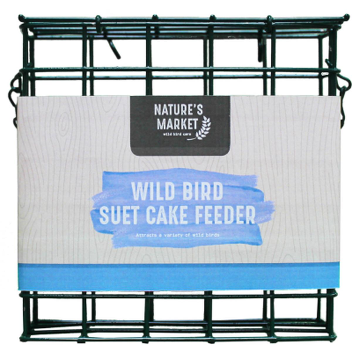 Green Suet Cake Bird Feeder