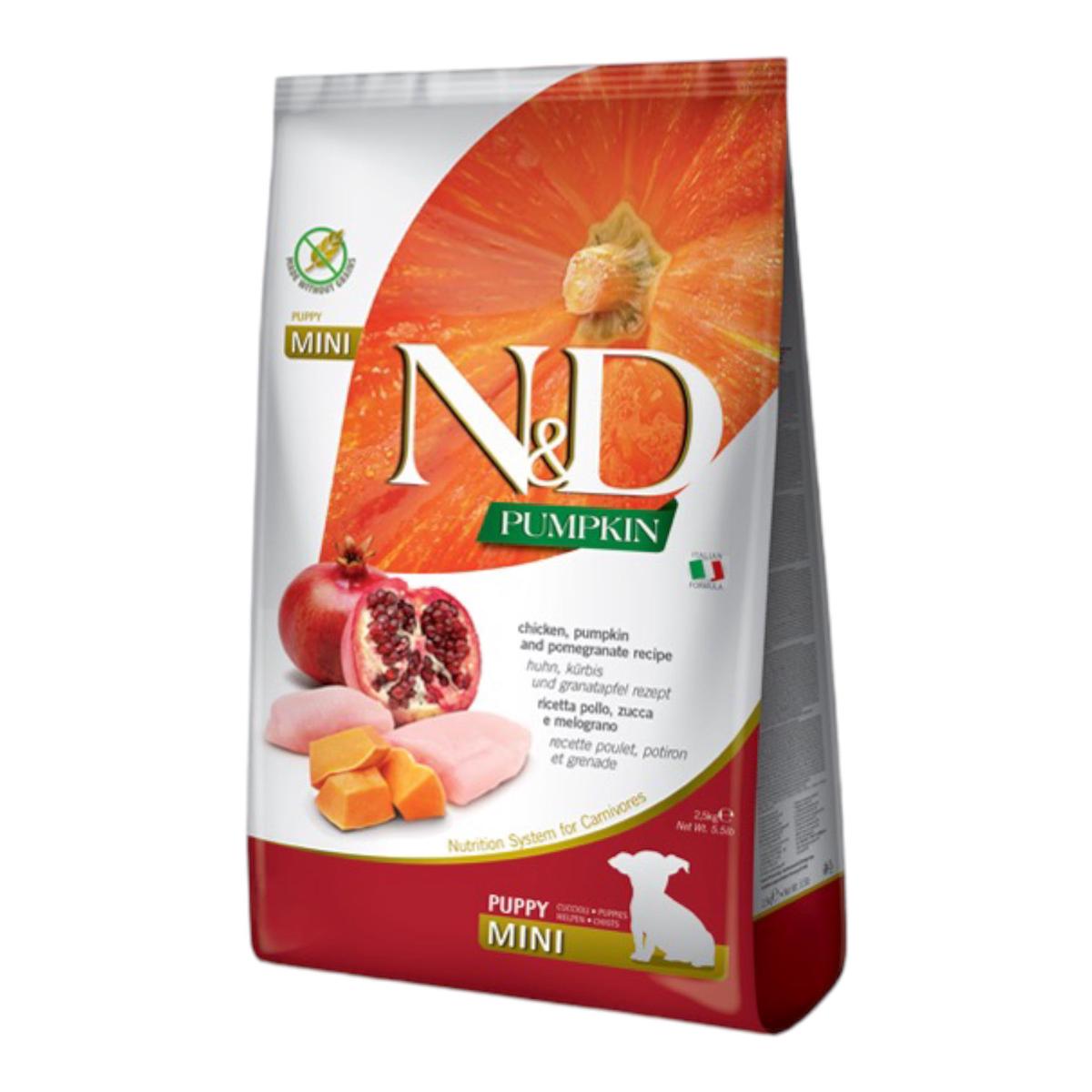 Farmina Chicken Pomegranate Pumpkin Puppy Mini Dog 7kg