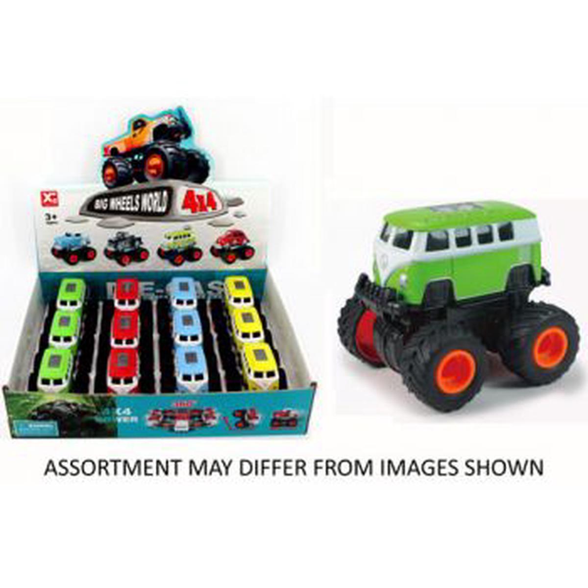 Friction Alloy Bus - Assorted
