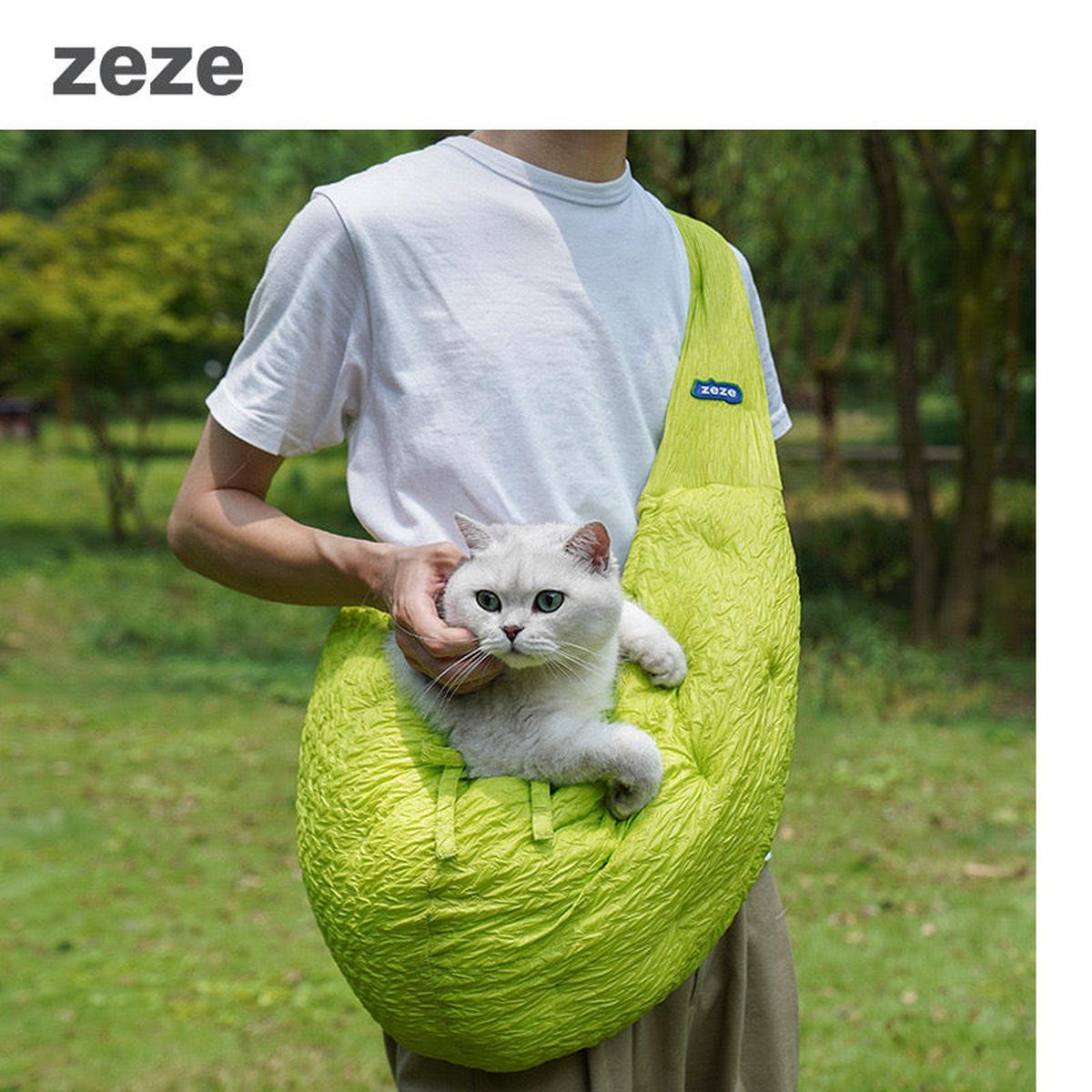 ZEZE Quilted Bag Green