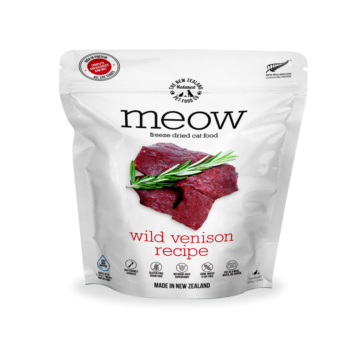 Meow Wild Venison 280g