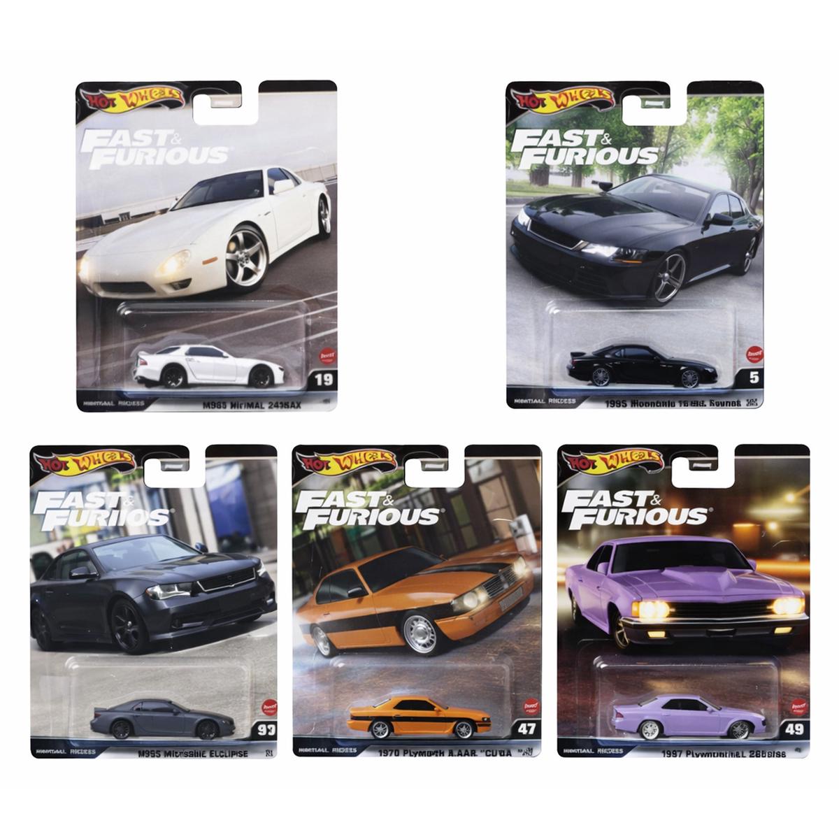 Hot Wheels Fast & Furious Premium Vehicles 1:64  Assorted