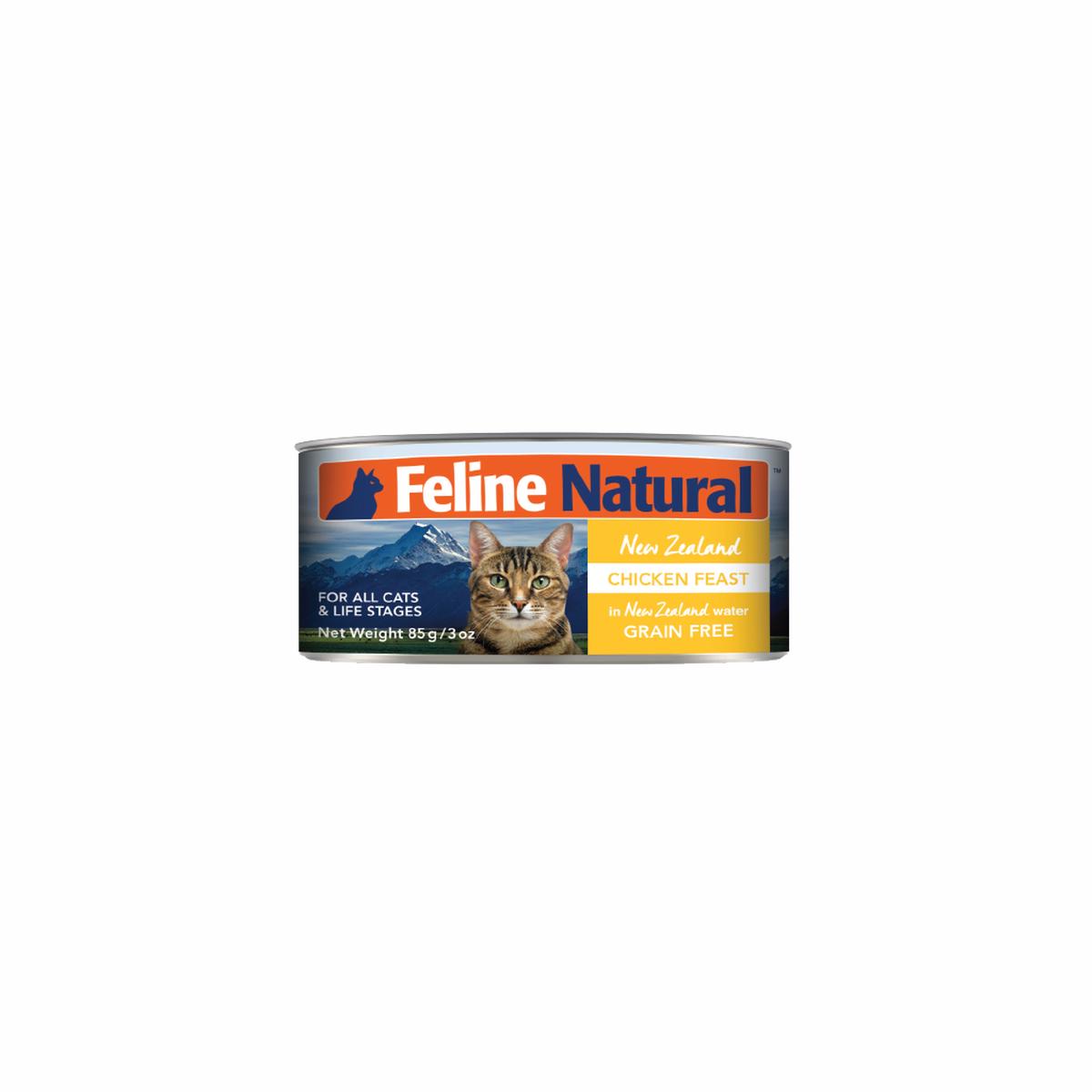 Feline Natural Chicken Feast Canned Cat Food 85g