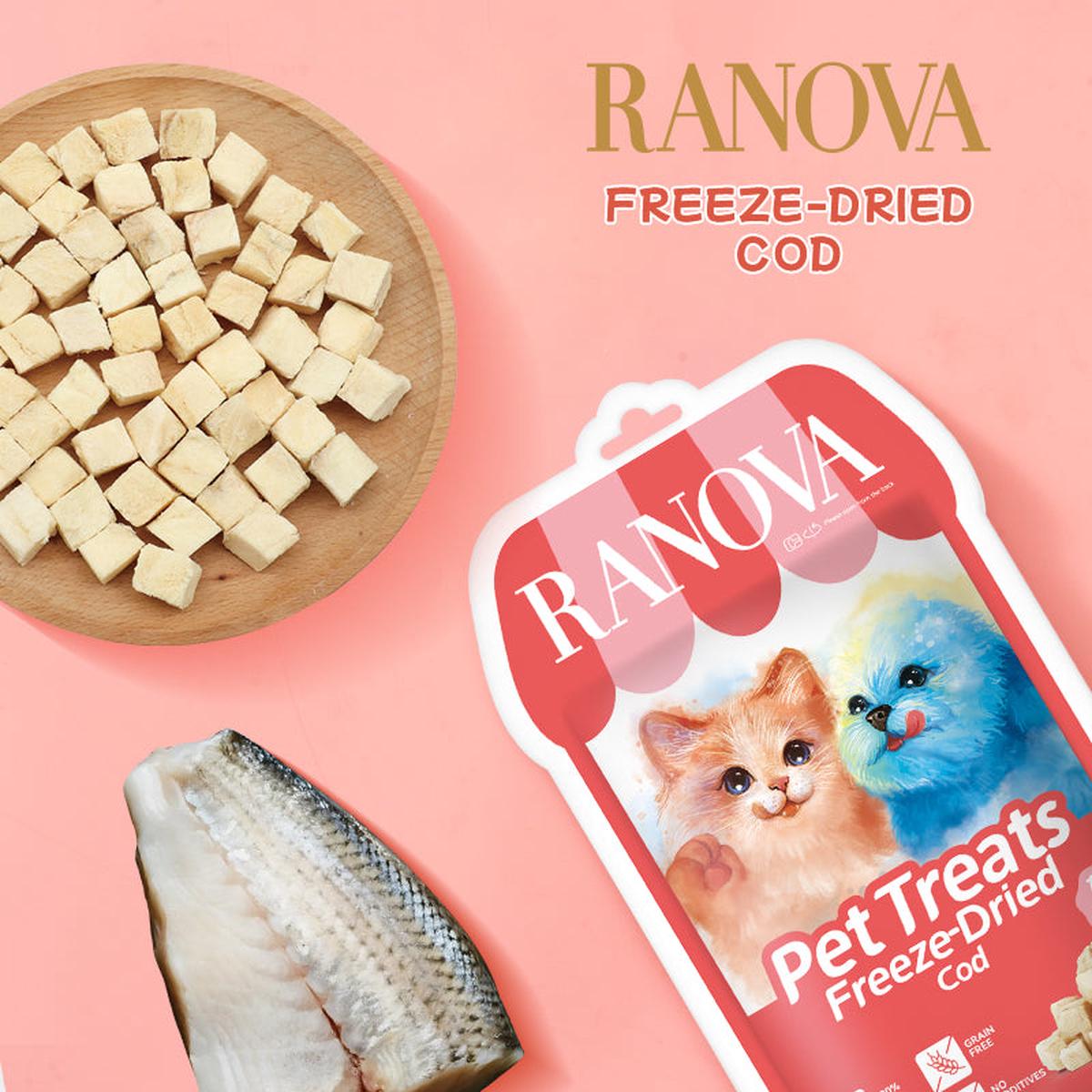 RANOVA Freeze-Dried Cod 25g