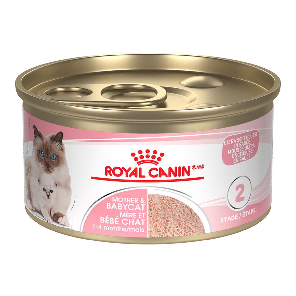 Royal Canin Feline Health Nutrition Mother & Babycat Ultra Soft Mousse 3oz