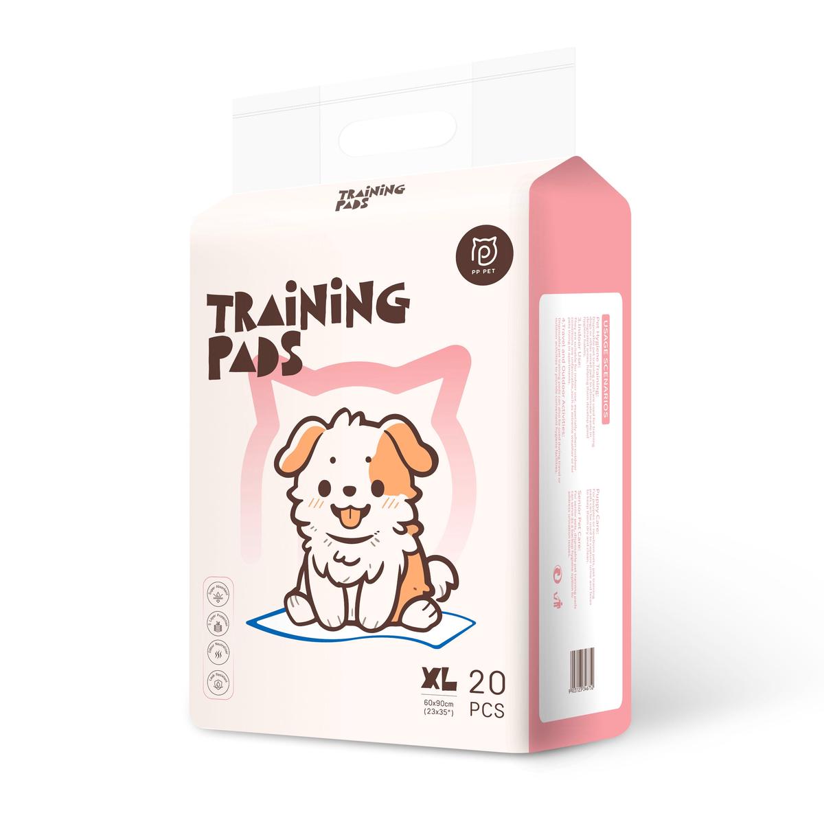 PP Pet Training Pads XLarge 20PC 23"x35"(60x90cm)