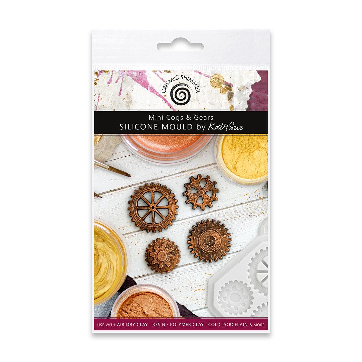 Cosmic Shimmer Mini Cogs and Gears Silicone Mould