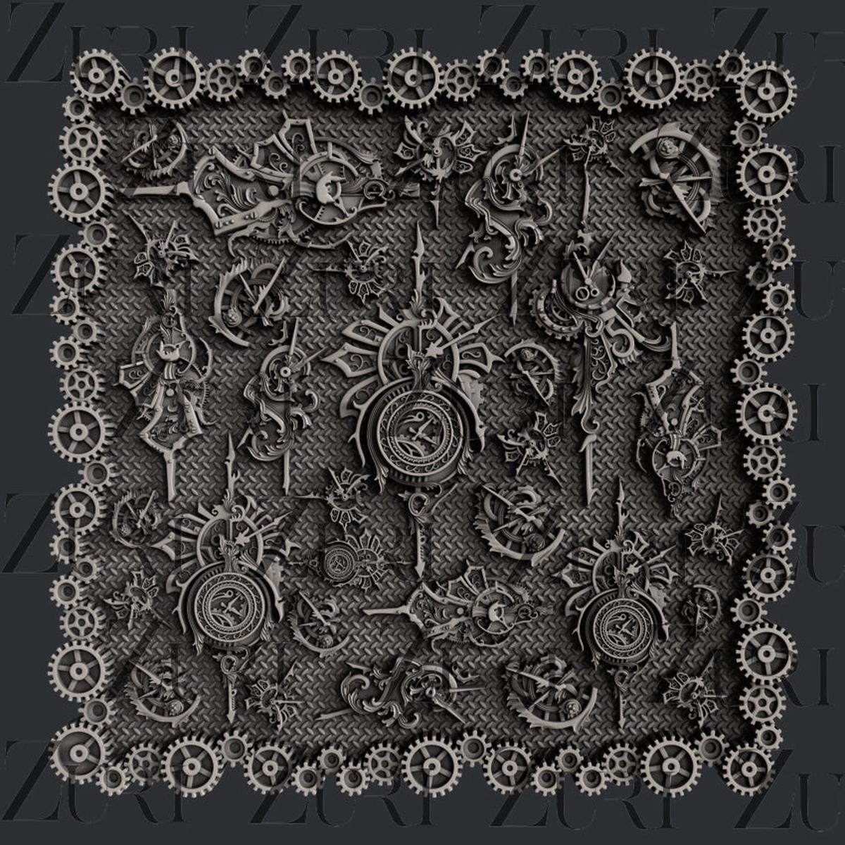 Zuri Designs Steampunk Clocks