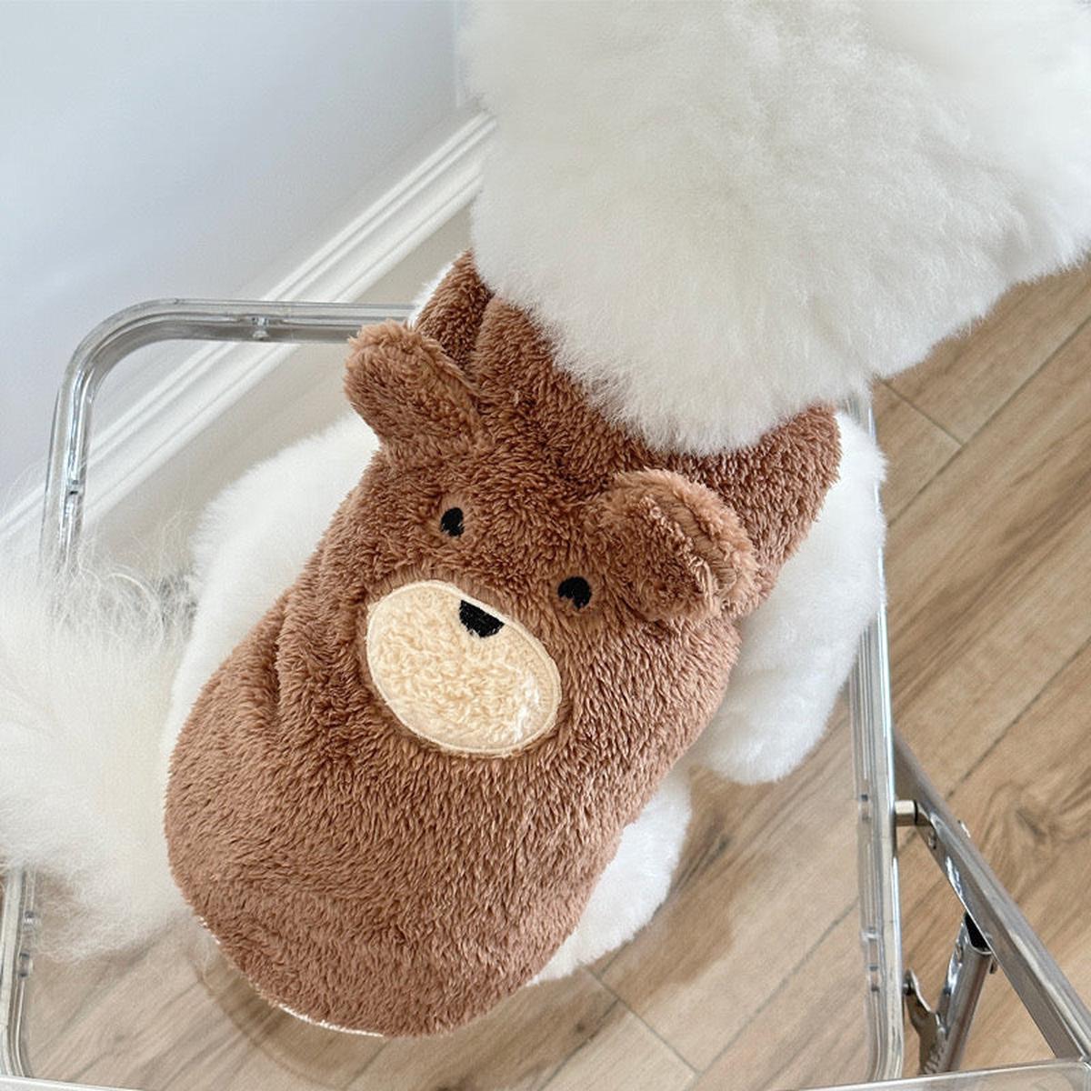 Brown Little Bear Vest