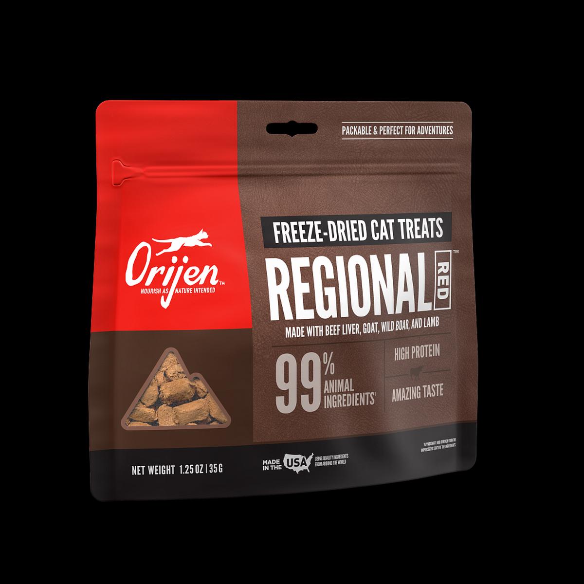 ORIJEN Regional Red Freeze-Dried Cat Treats 35g