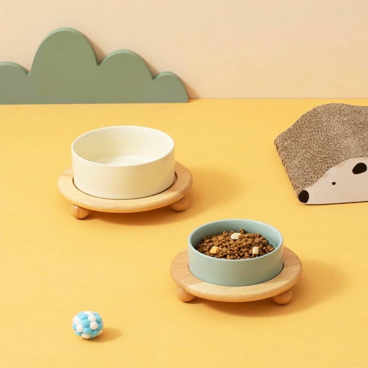 Wooden Ball Holder Bowl