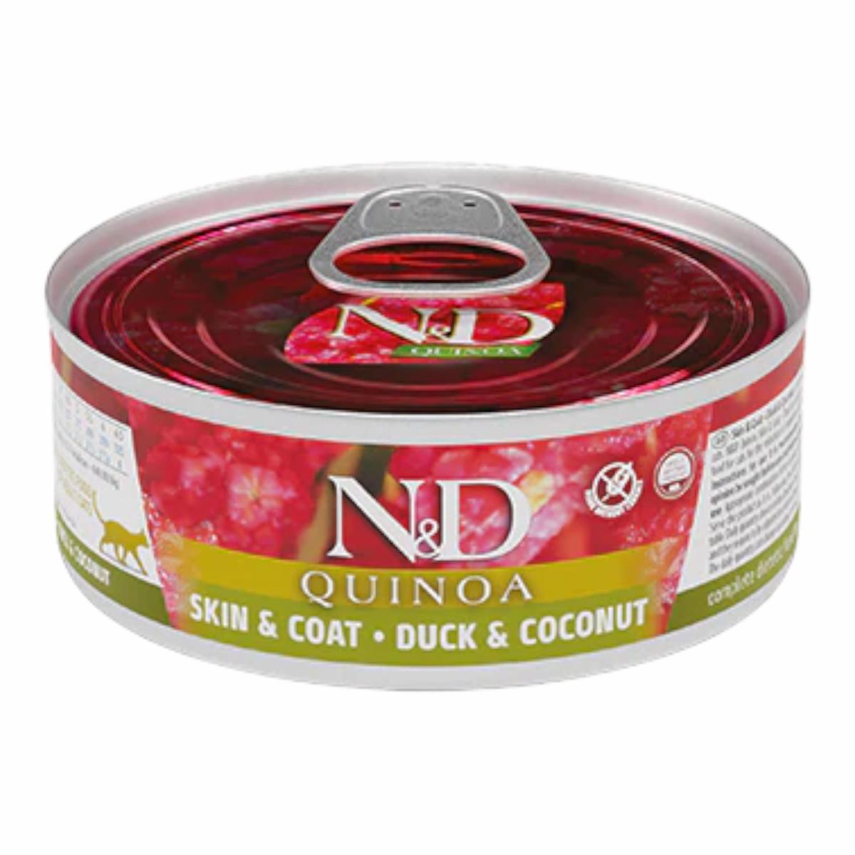 Farmina Quinoa Skin & Coat Duck And Coconut Cat 2.8oz