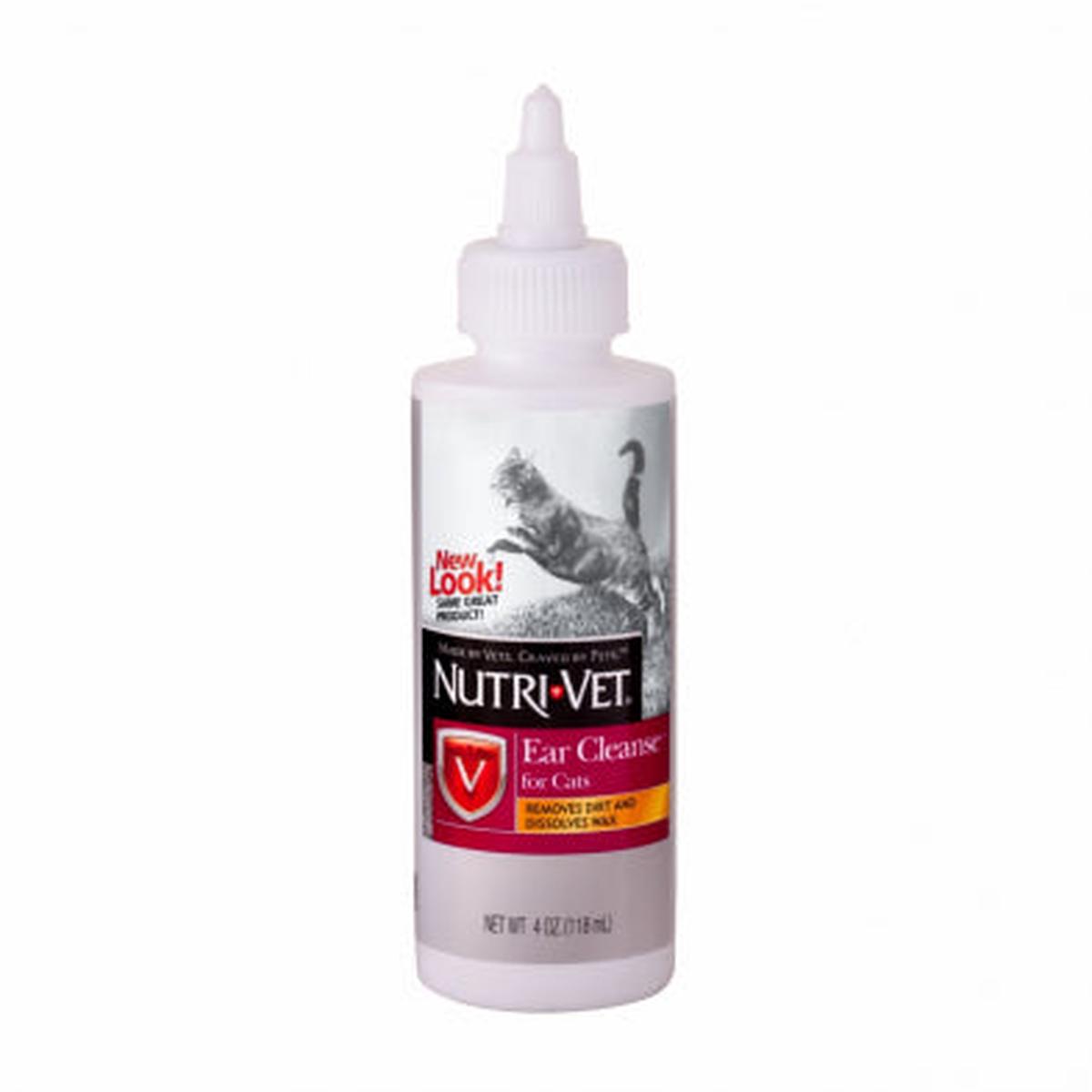NUTRI-VET EAR CLEANSE 4 OZ FOR CATS