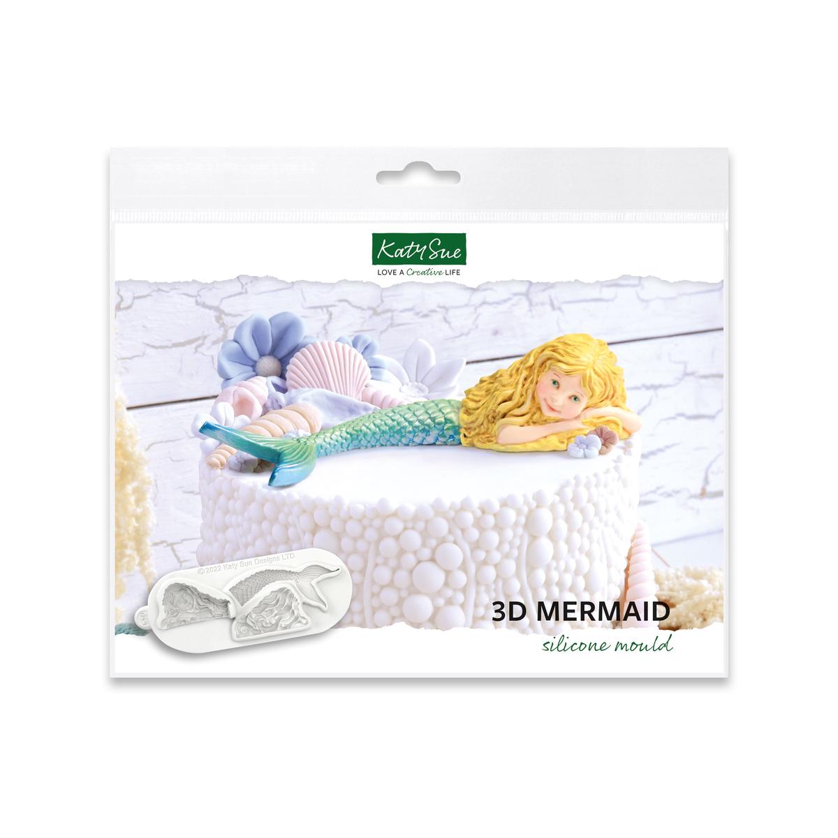 3D Mermaid Silicone Mould