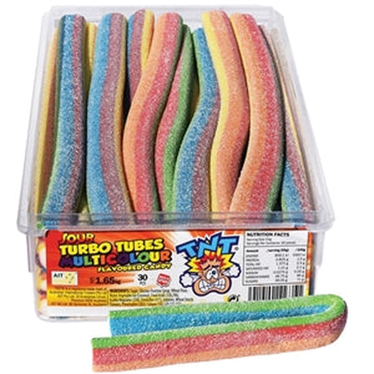 TNT Turbo Tubes Sour Multi 30-pack 1.65kg