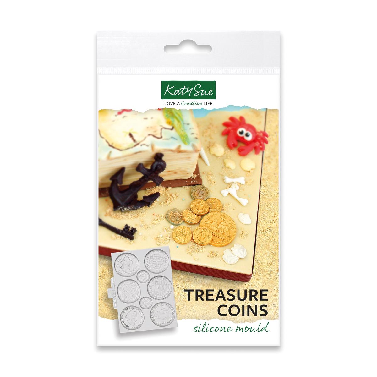Treasure Coins Silicone Mould