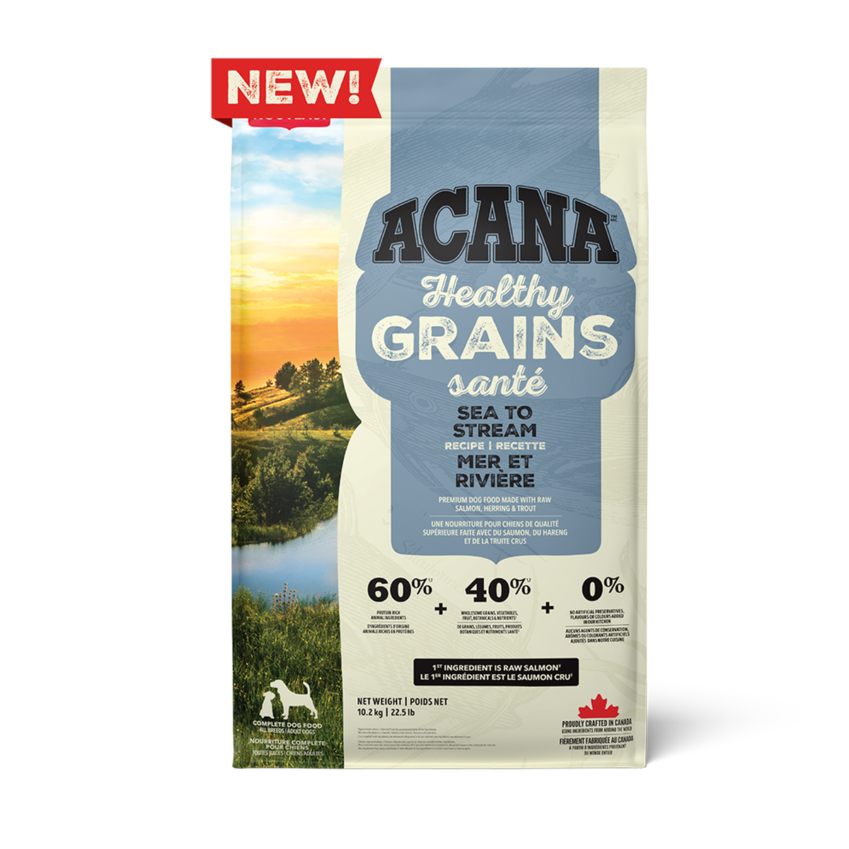 ACANA Healthy Grains Sea to Stream Recipe Adult Dog Food