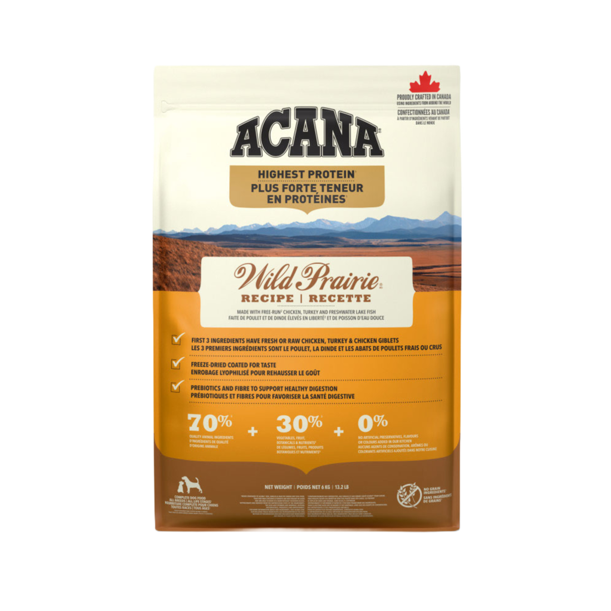 ACANA Highest Protein Wild Prairie Recipe Dog Food