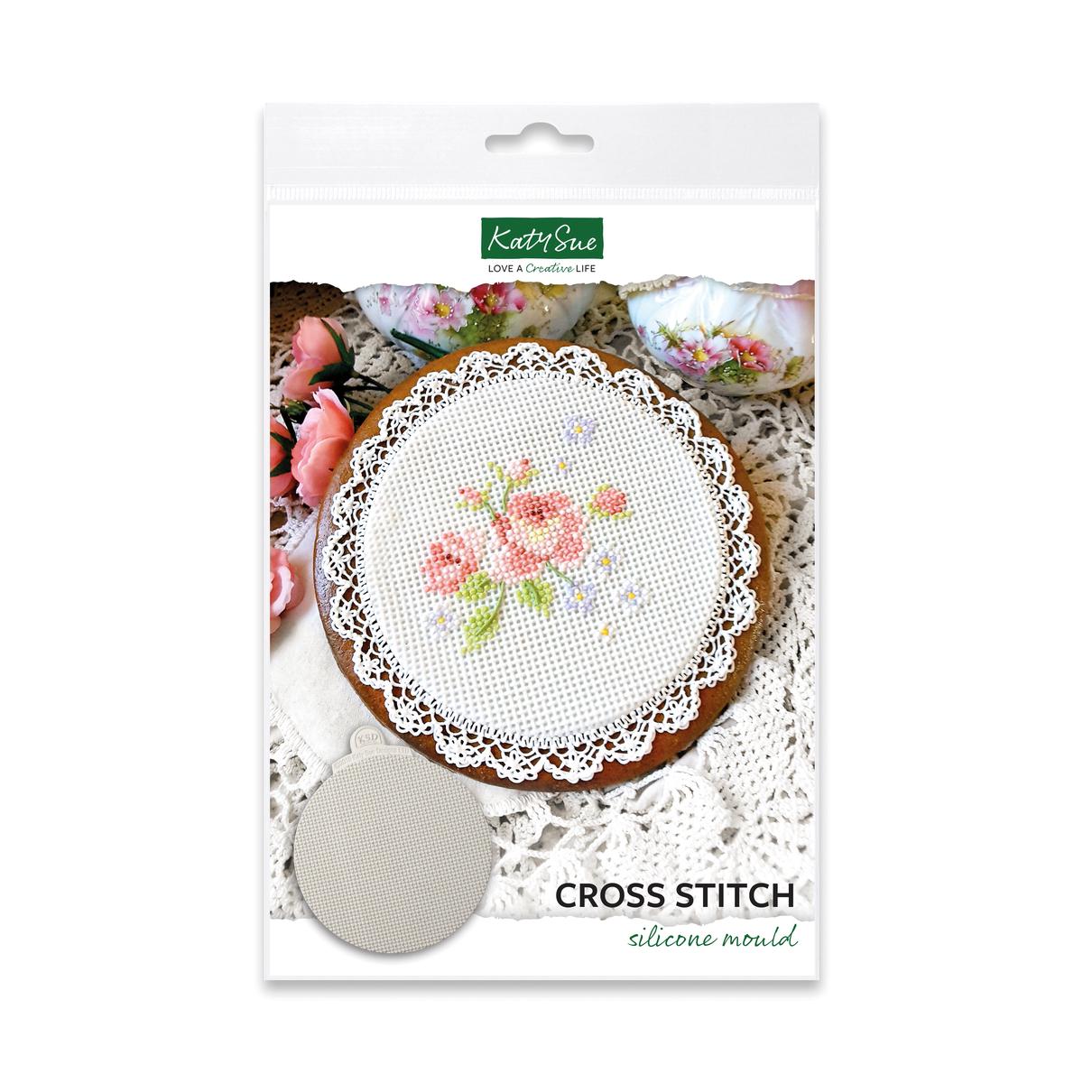 Cross Stitch Silicone Mould