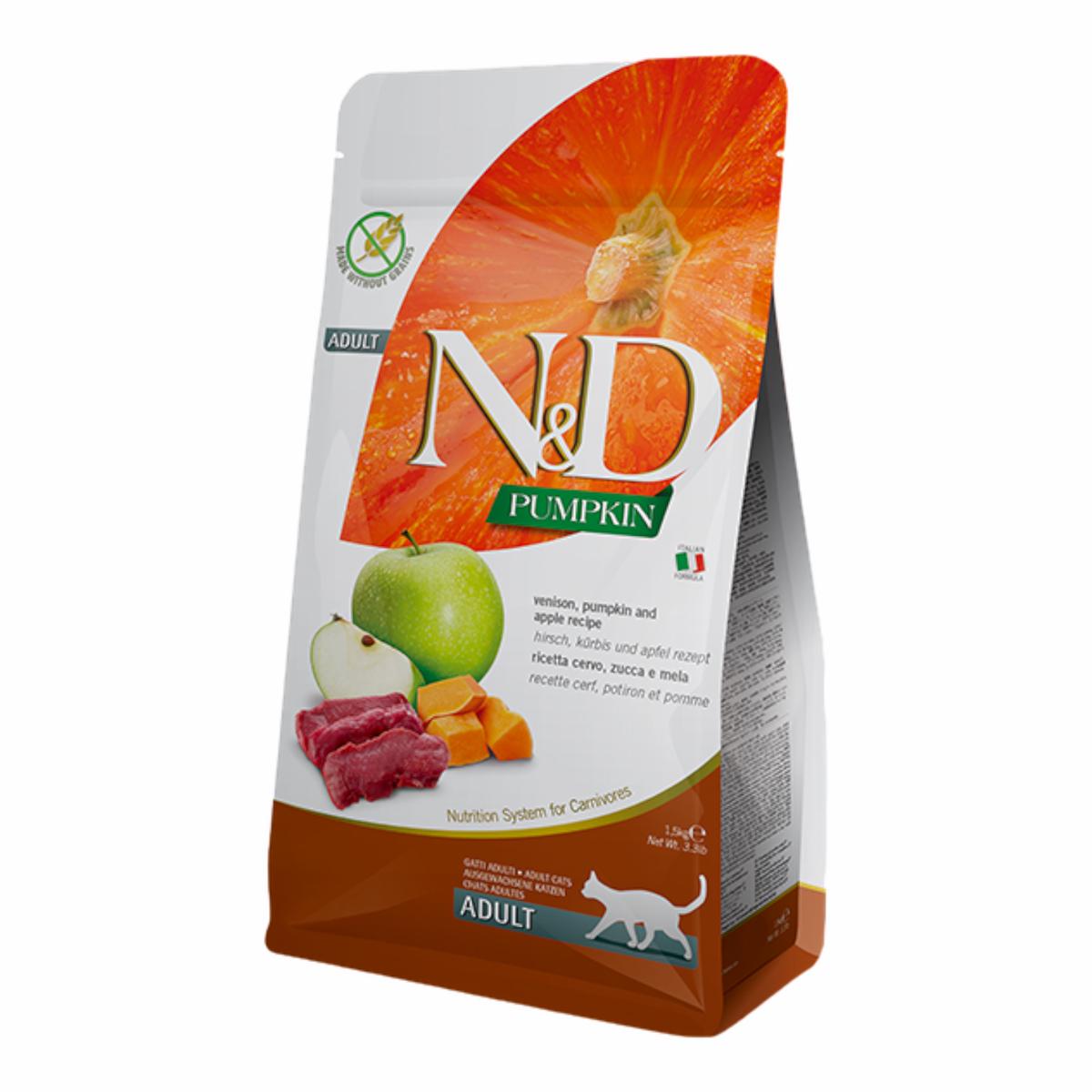 Farmina N&D Pumpkin Venison & Apple Cat 5kg