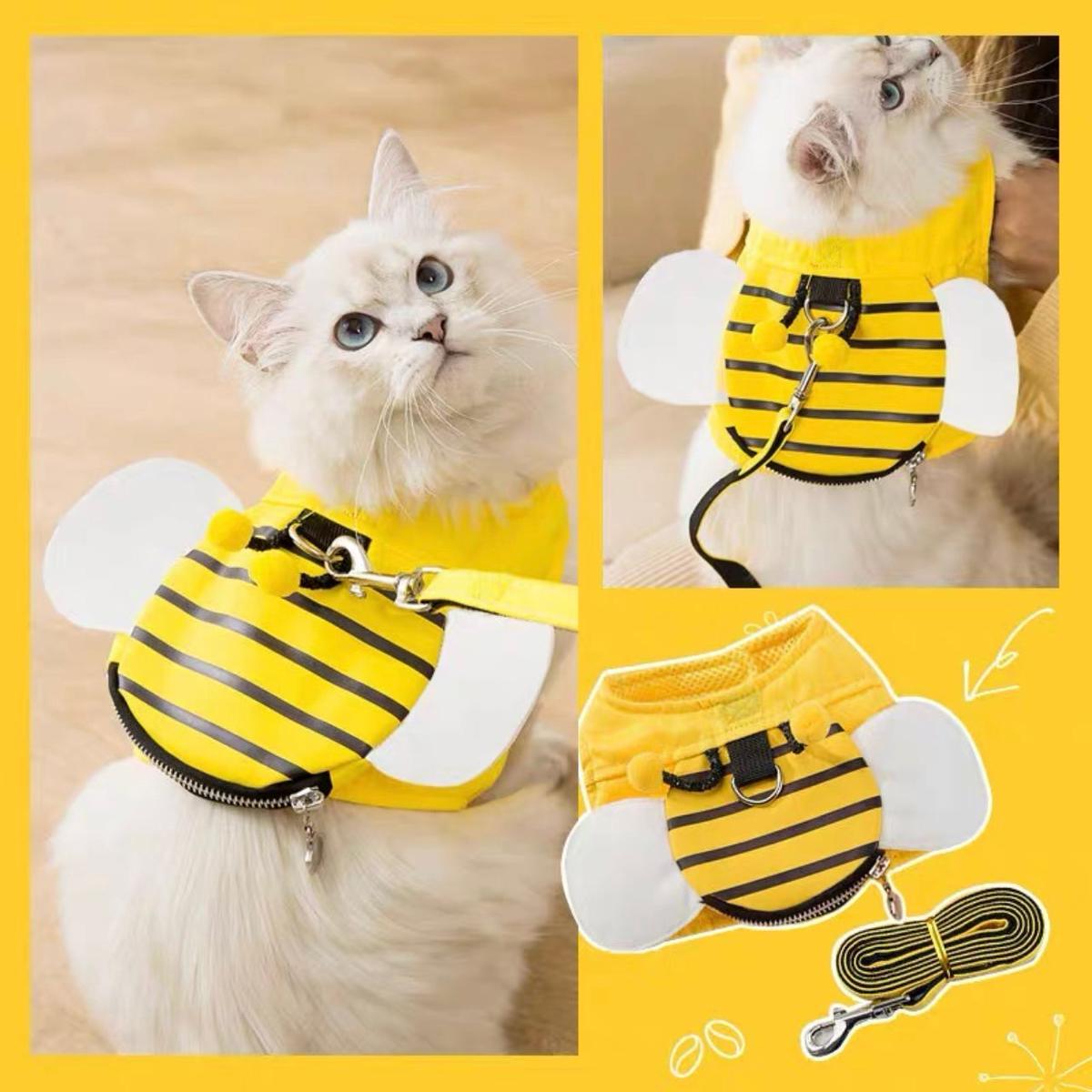 Cat Leash Bee