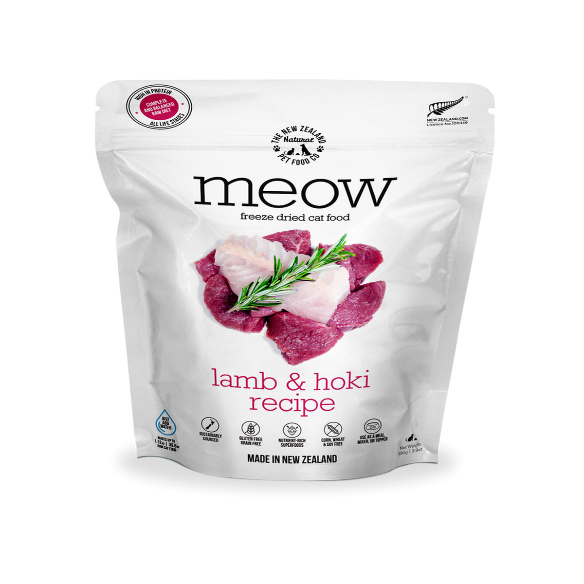 Meow Lamb & Hoki 280g