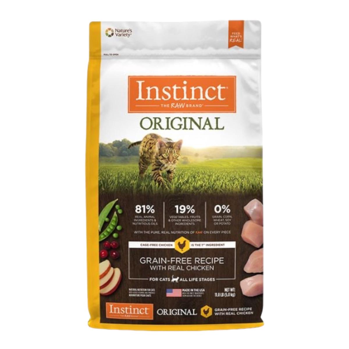 Instinct Original Grain Free With Real Chicken Cat 11lb