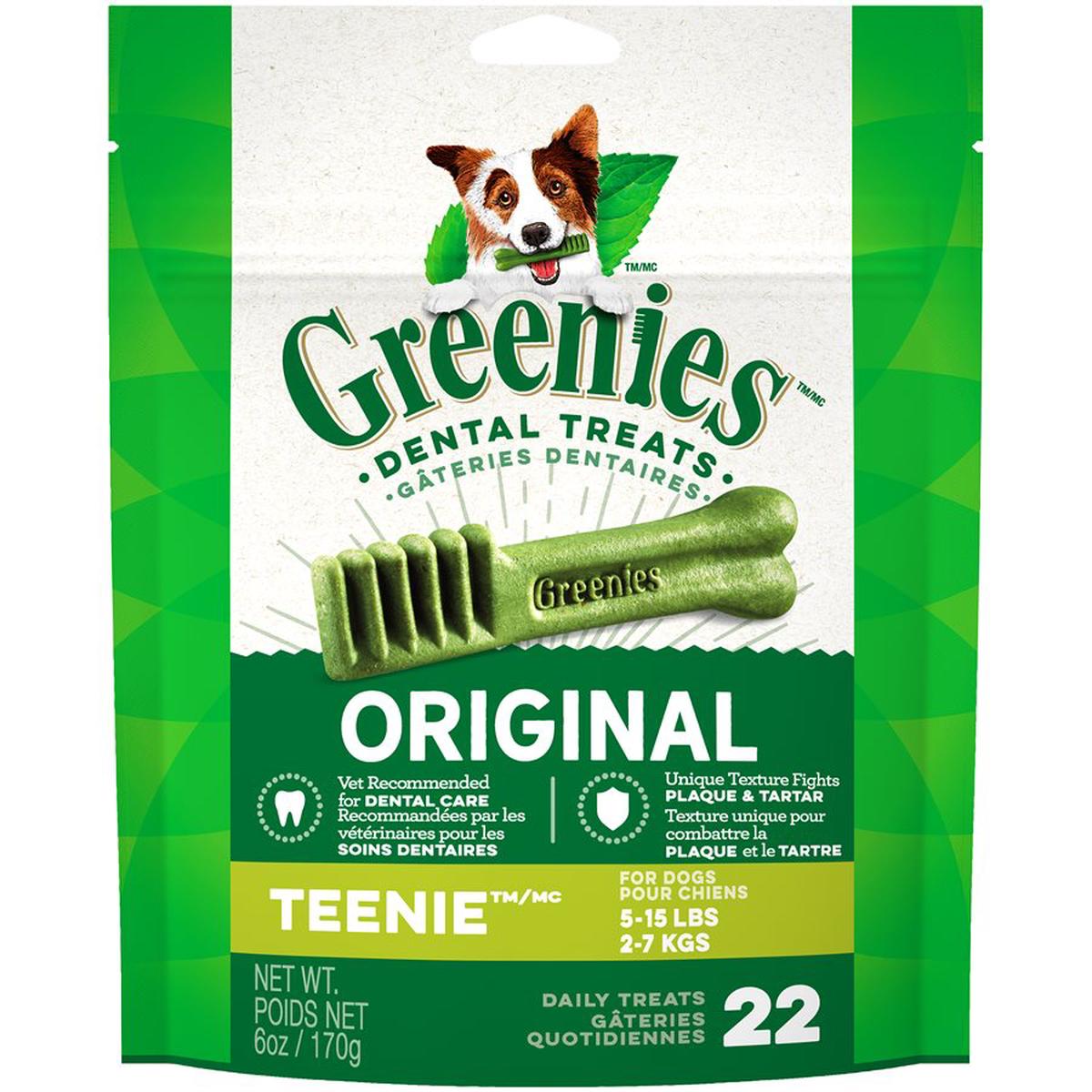 Greenies Mini Treat-PakTeenie 6oz