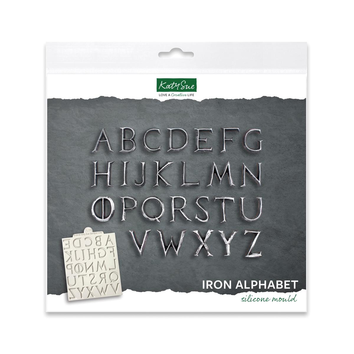 Iron Alphabet Silicone Mould