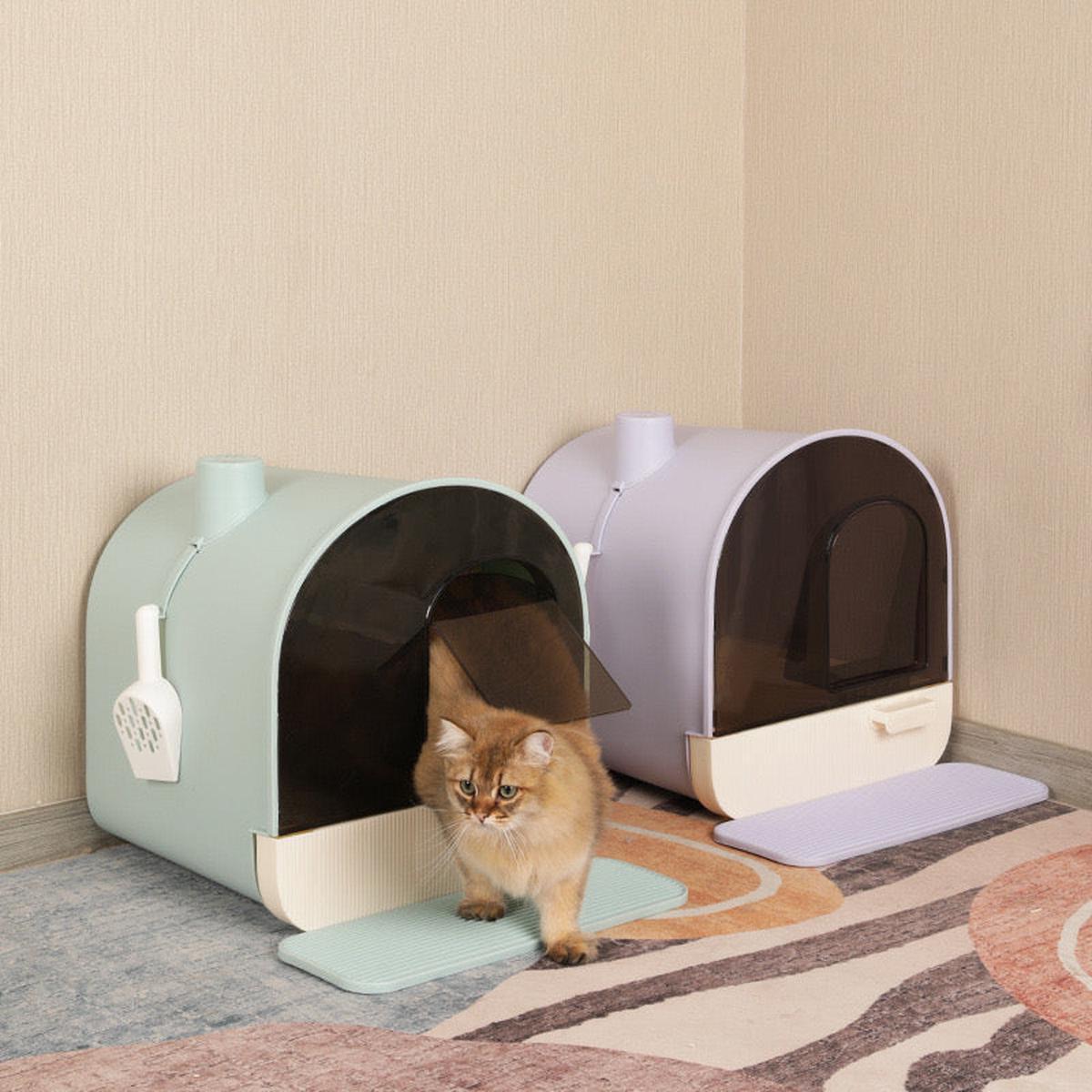 Cute House Cat Litter Box