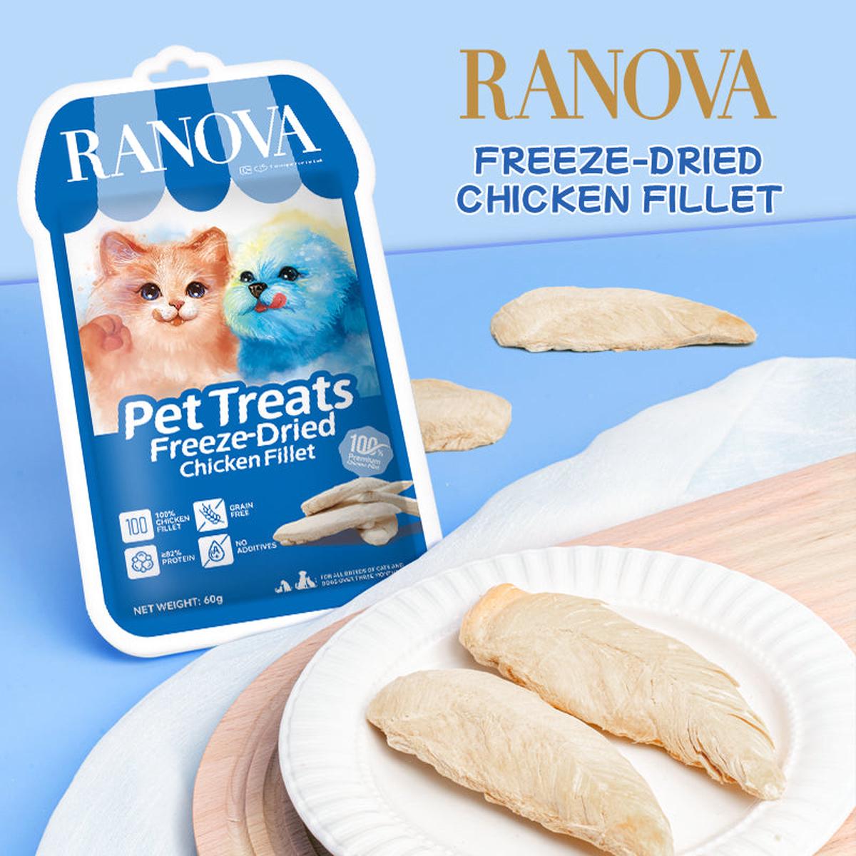 RANOVA Freeze-Dried Chicken Filet 60g