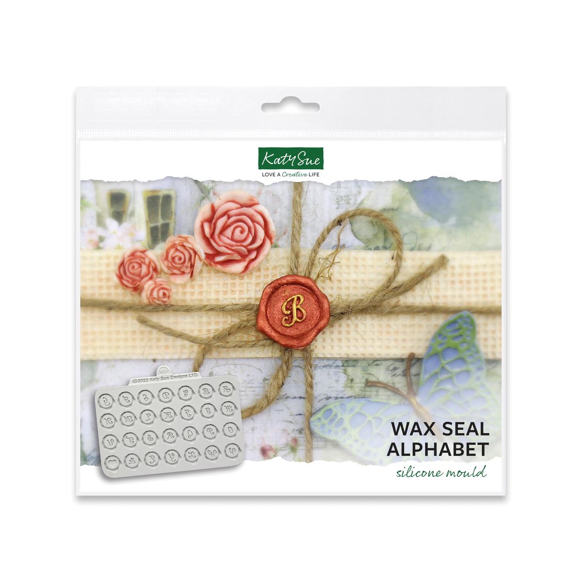 Wax Seal Alphabet Silicone Mould