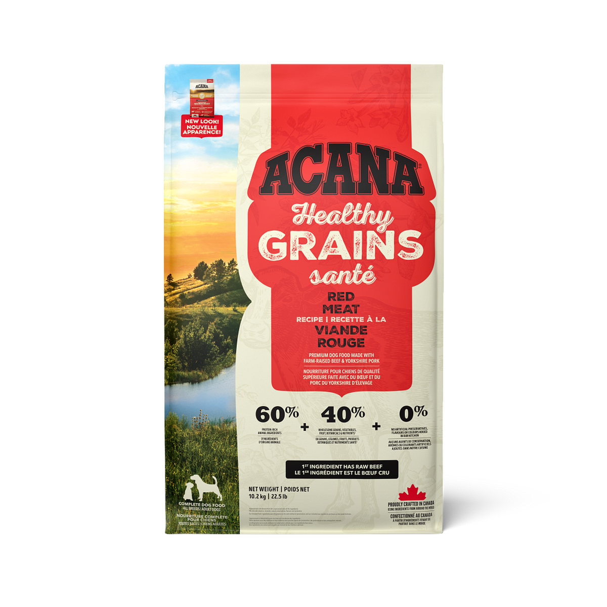 ACANA Healthy Grains Red Meat Recipe Adult Dog Food