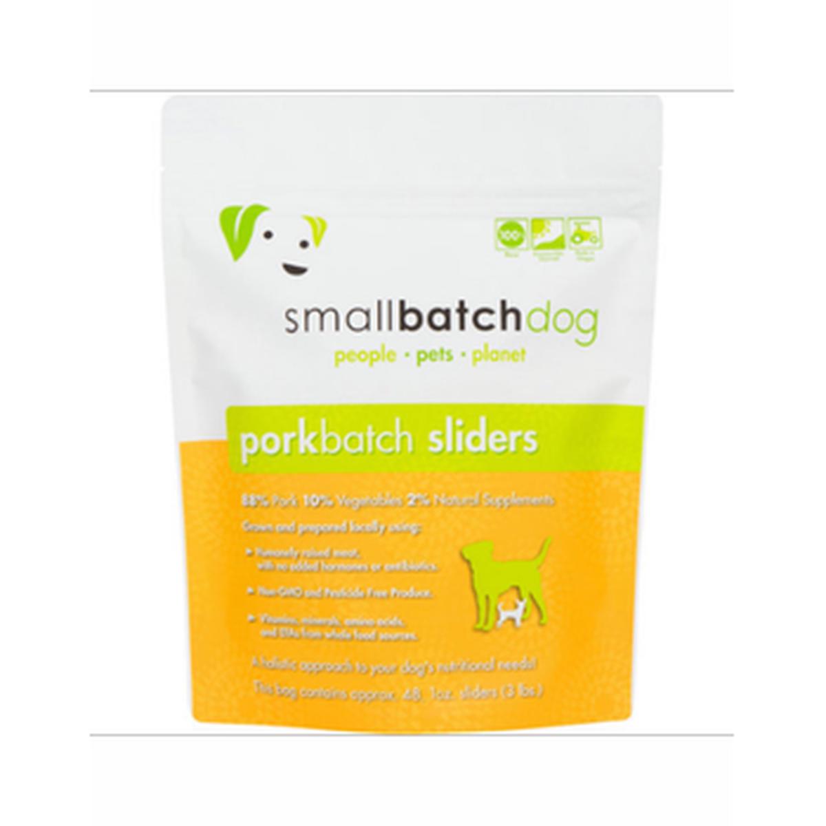 Small Batch Dog Frozen Sliders Pork