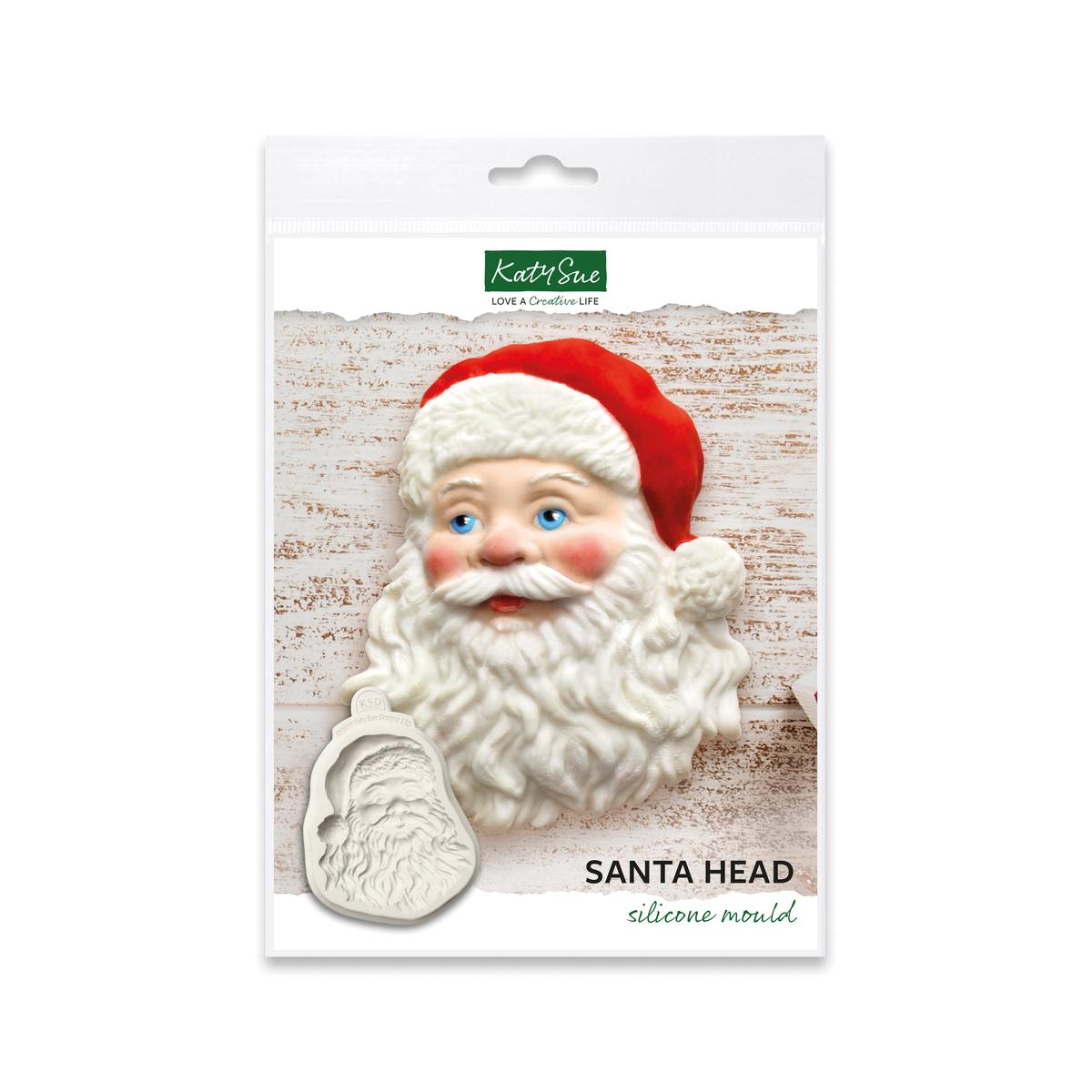 Santa Head Silicone Mould